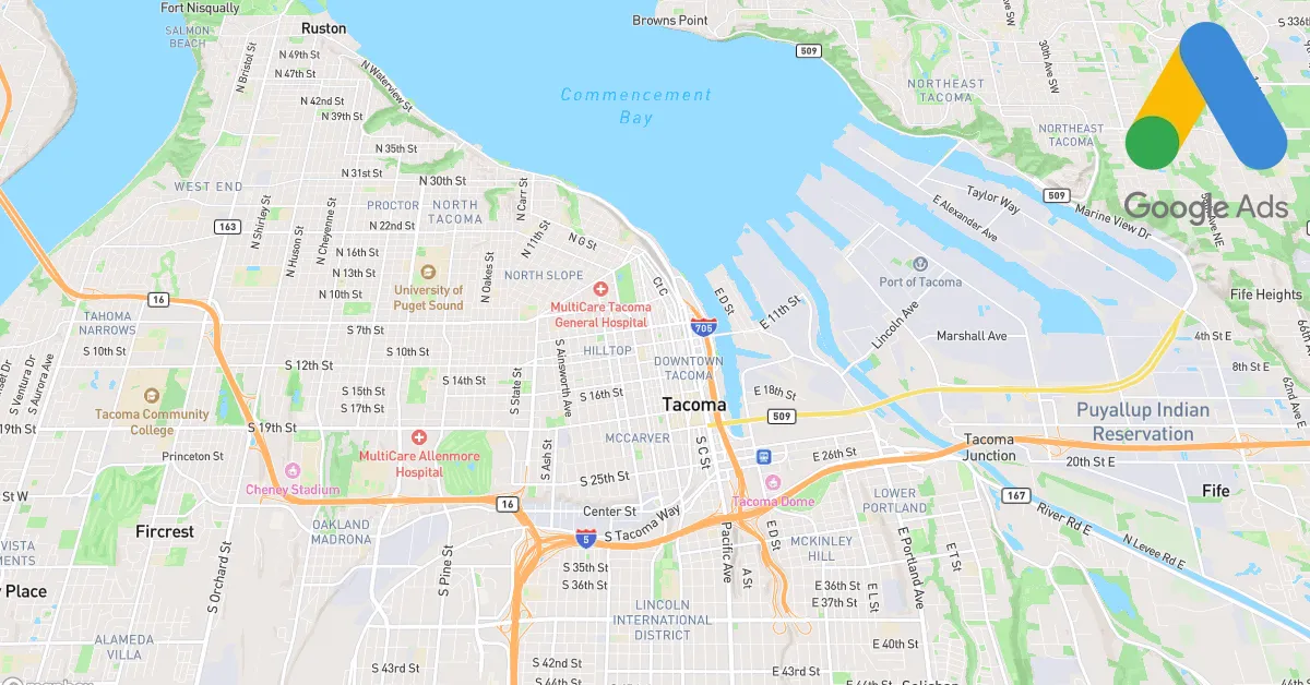 Top 10 Google Ads Agencies in Tacoma Washington