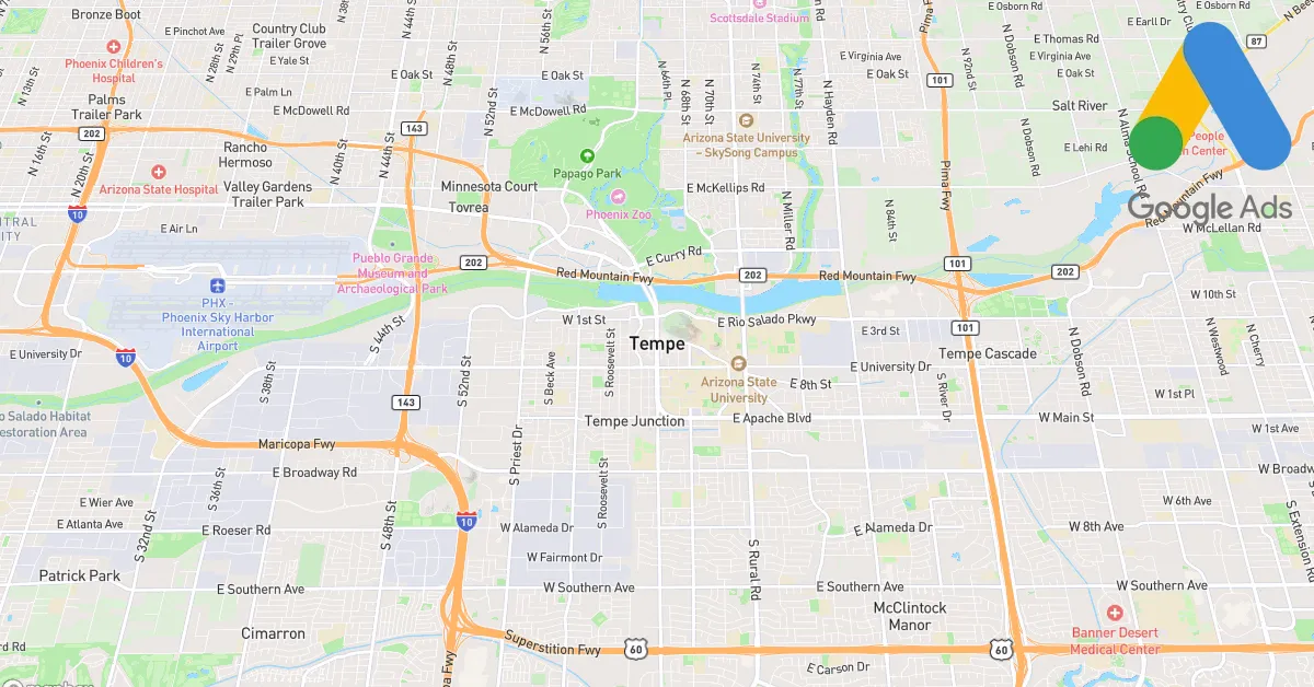 Top 10 Google Ads Agencies in Tempe Arizona