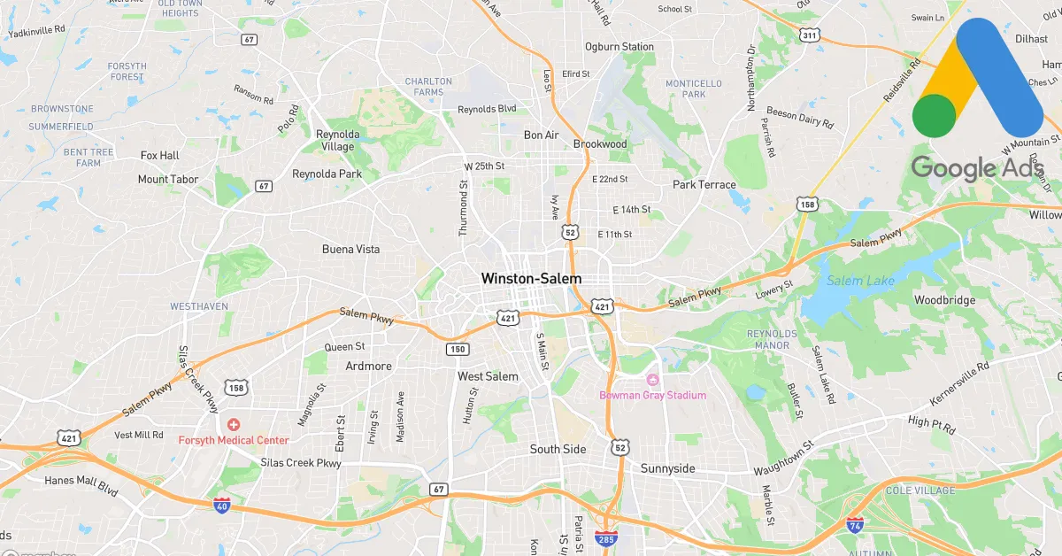 Top 10 Google Ads Agencies in Winston Salem North Carolina