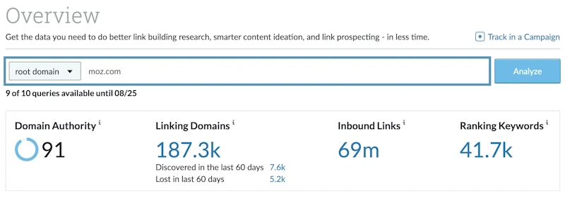 Check Your Domain Authority