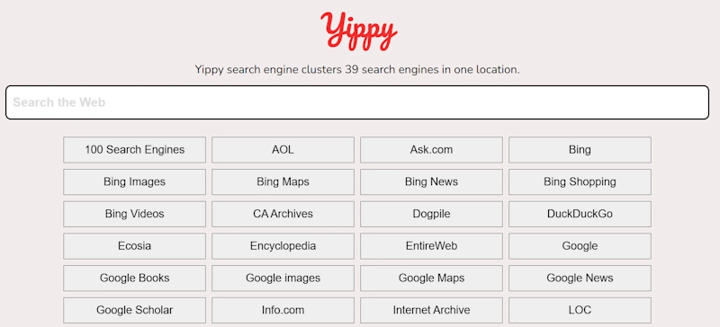 Yippy: The Organizer