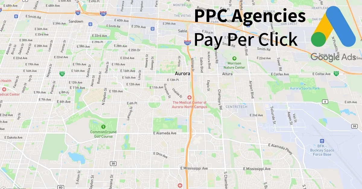 Top 10 PPC Agencies in Aurora Colorado