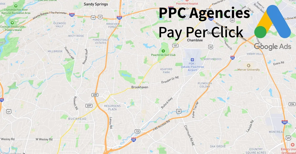 Top 10 PPC Agencies in Brookhaven Georgia