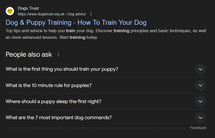 Optimizing Content for Question Keywords