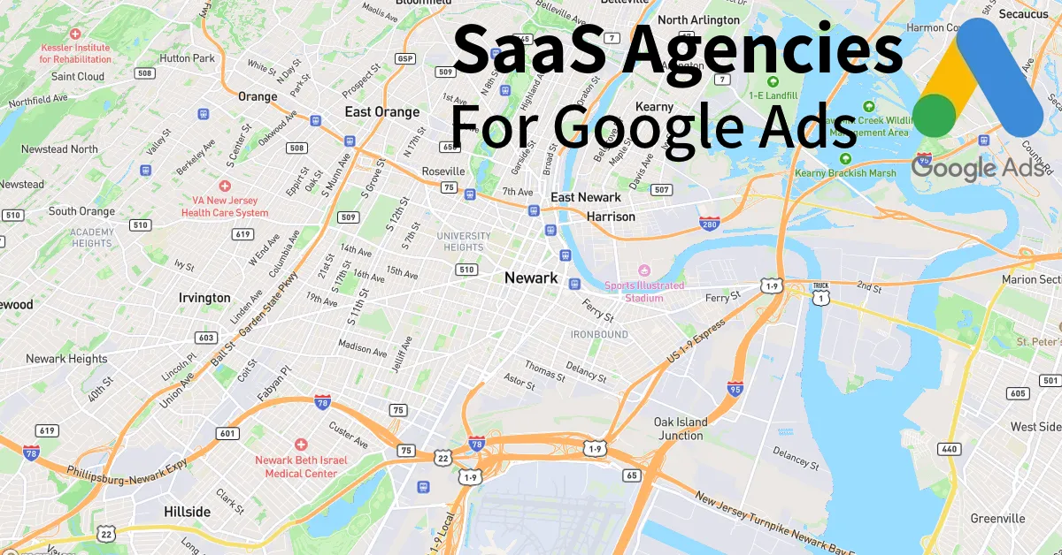 Top 10 SaaS Google Ads Agencies in Newark New Jersey