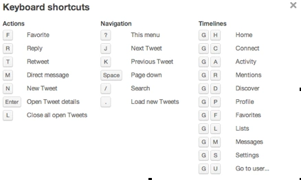 Keyboard Navigation