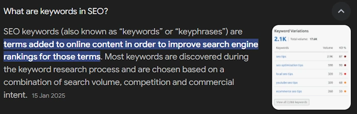 The Magic of Keywords