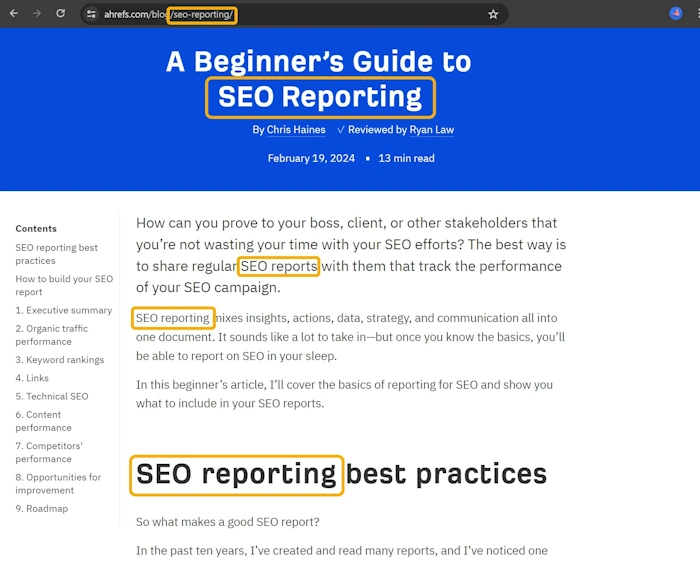 On-Page SEO Basics