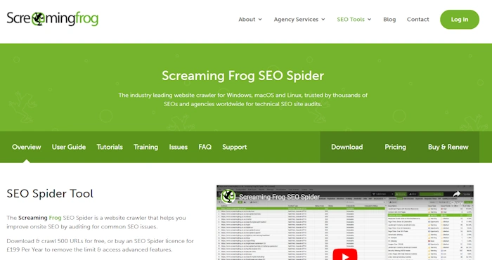 Screaming Frog: Tech Guru