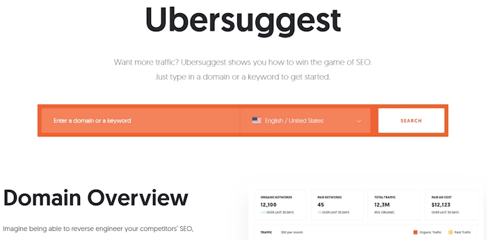 Ubersuggest: Wallet-Friendly