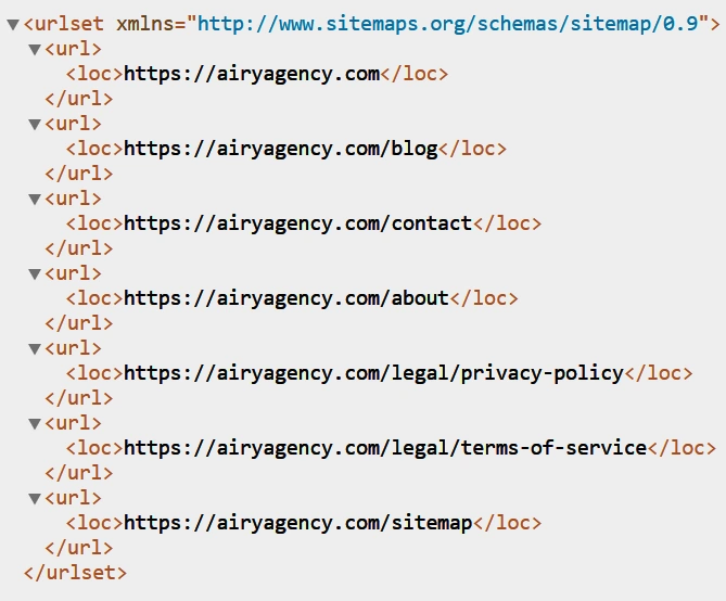 XML Sitemap