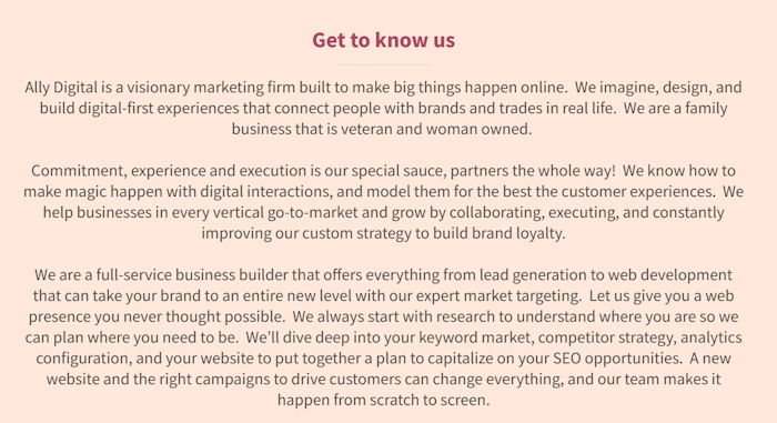 Ally Digital LLC