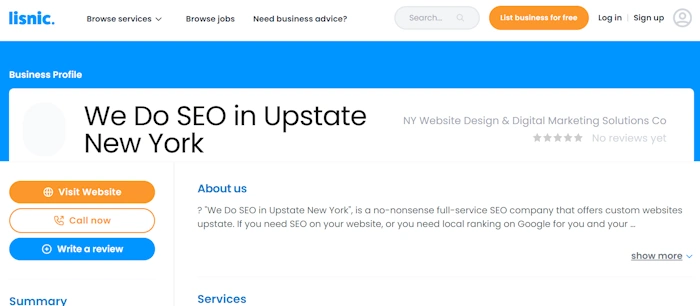 We Do SEO in Upstate New York
