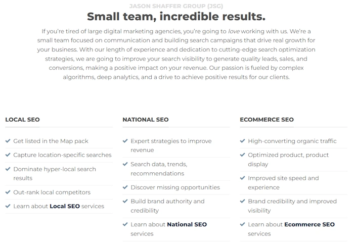 Jason Shaffer Group (JSG)