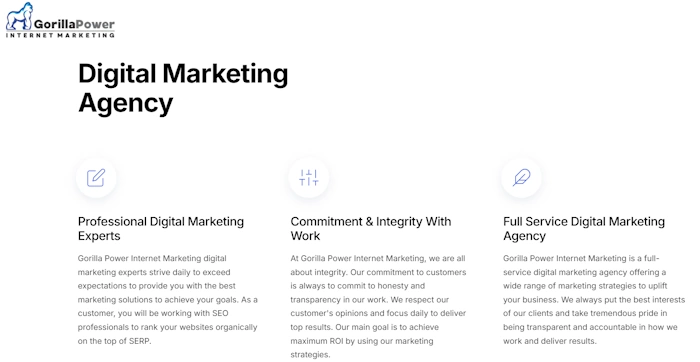 Gorilla Power Internet Marketing