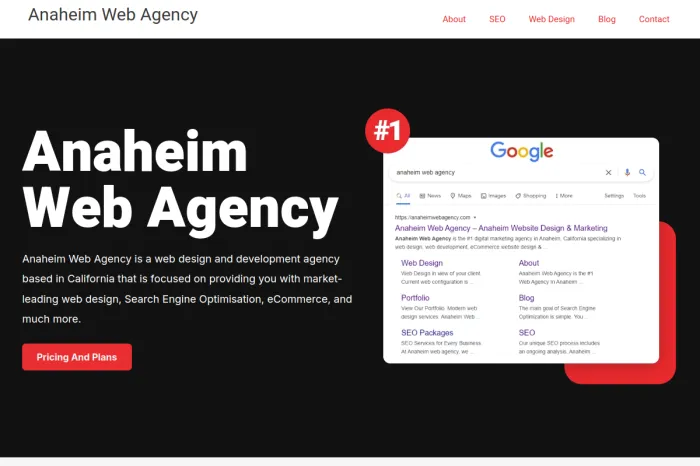 Anaheim Web Agency