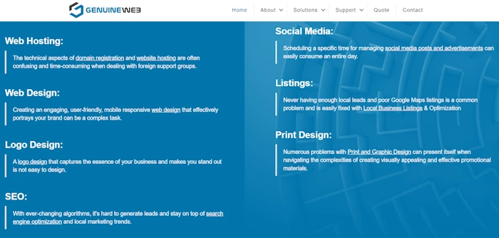 Genuine Web Marketing