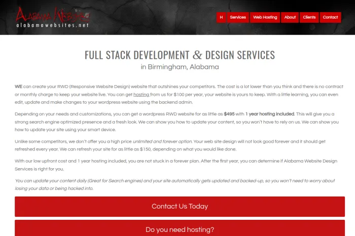 Alabama Websites.net