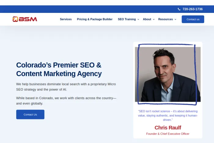 Boulder SEO Marketing