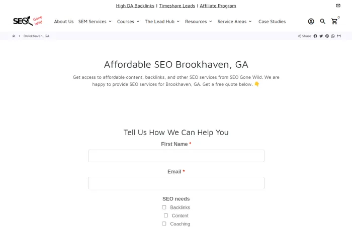 SEO Gone Wild