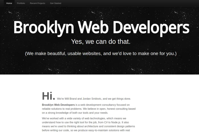 Brooklyn Web Developers