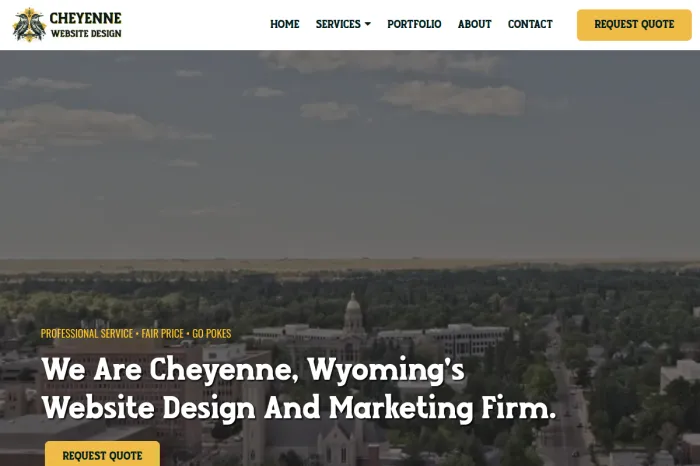Cheyenne Web Design