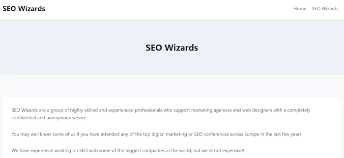 SEO Wizards