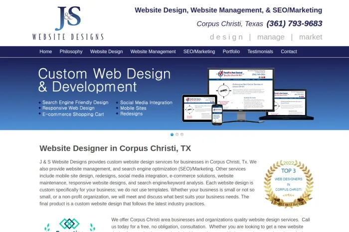 J & S Website Designs