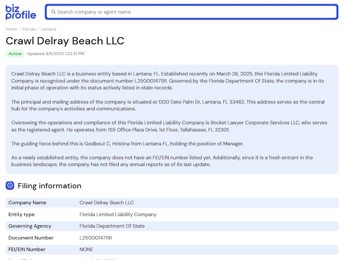 Crawler, LLC