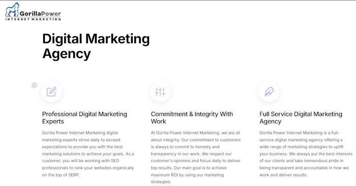 Gorilla Power Internet Marketing