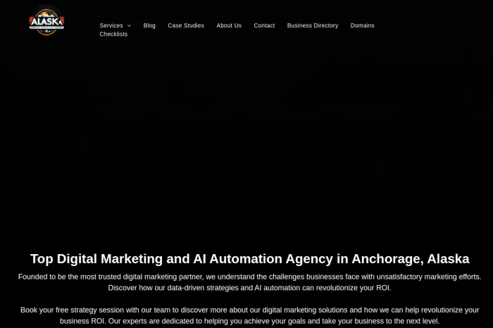 Alaska Digital Marketing Agency