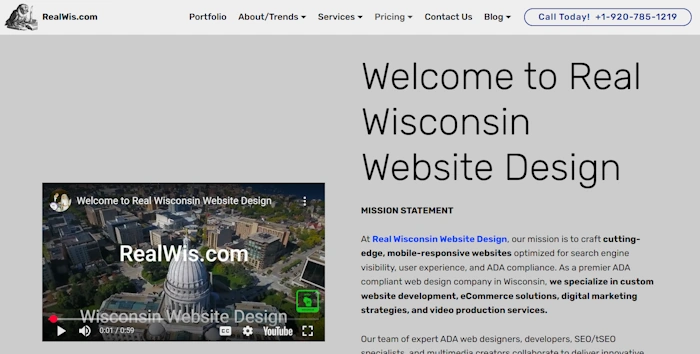 Real Wisconsin Website Designs