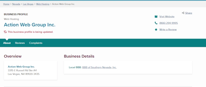 Action Web Group Inc.