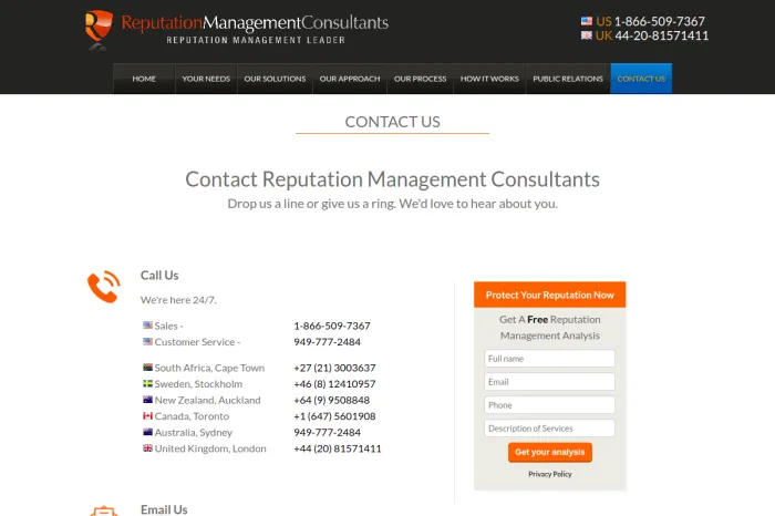Reputation Management Consultants
