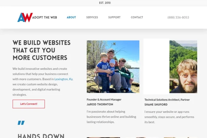 Adopt the Web
