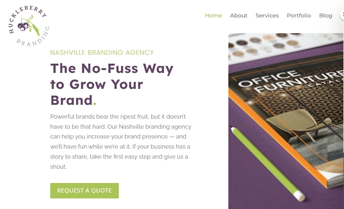 Huckleberry Branding