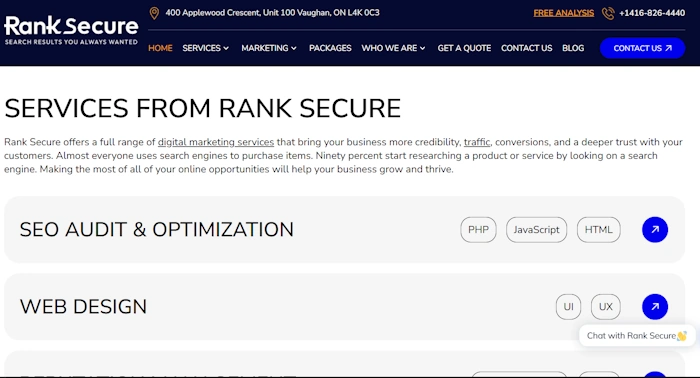 Rank Secure