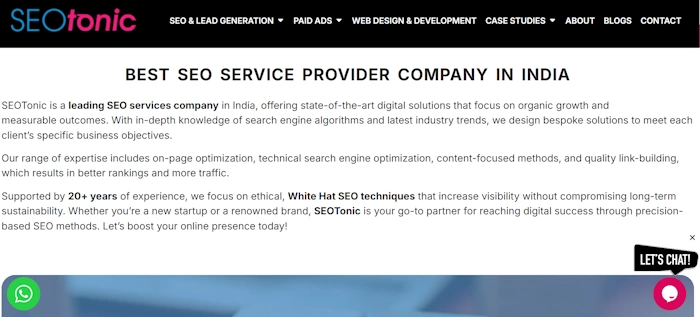 SEOTonic