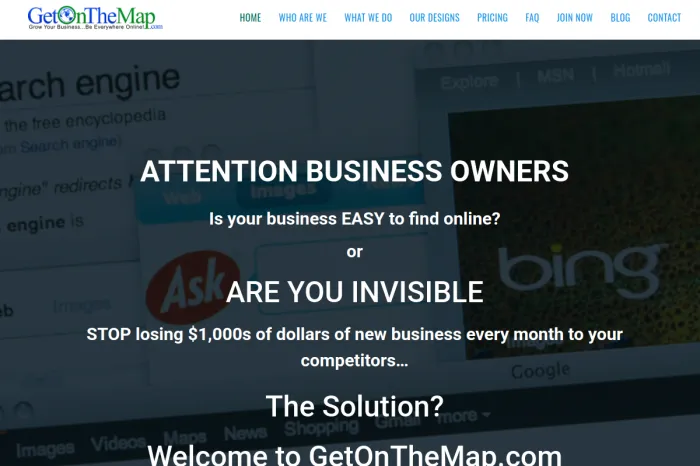 Get on the Map