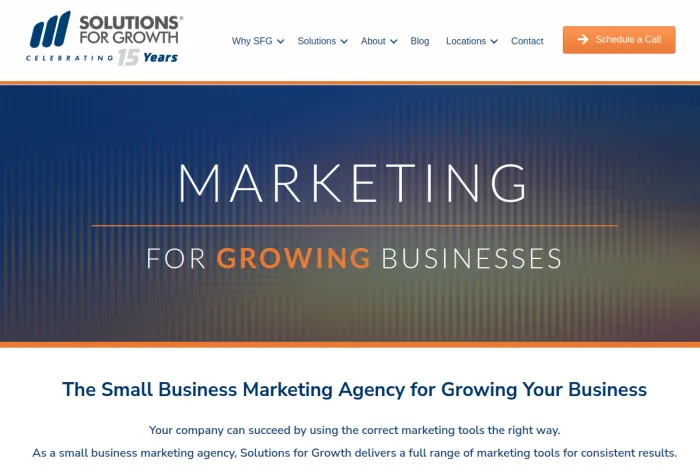 Solutions for Growth