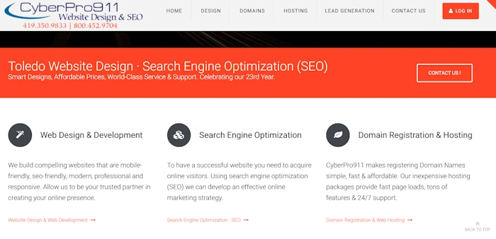 CyberPro911 Website Design & SEO