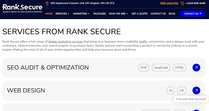 Rank Secure