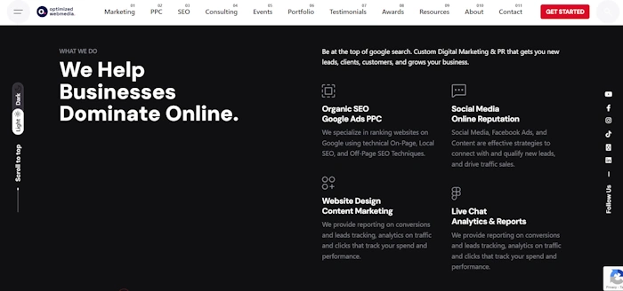 Optimized Webmedia Marketing