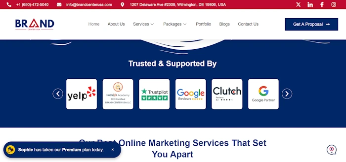 Brand Center USA, LLC