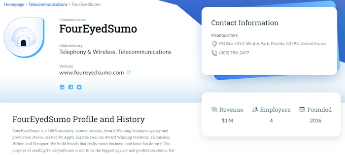 FourEyedSumo, LLC