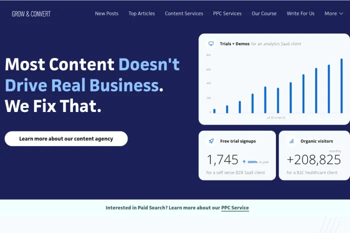 Grow and Convert