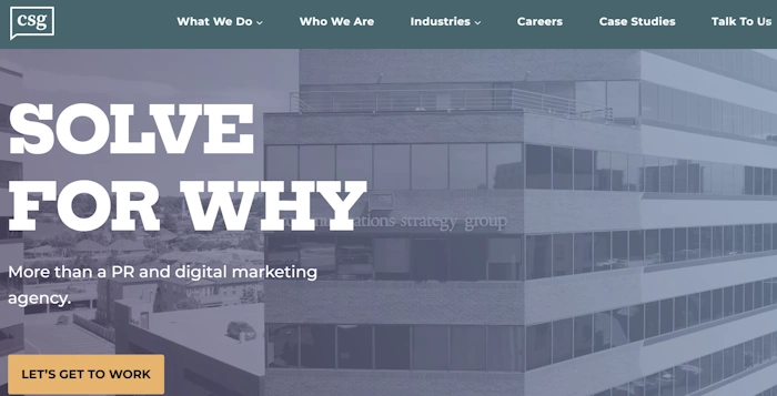 Communications Strategy Group (CSG®)