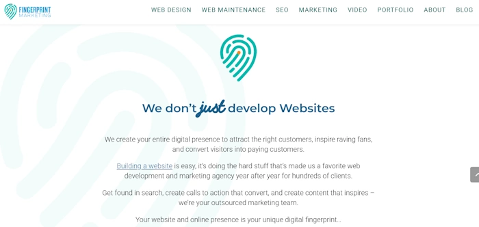 Fingerprint Marketing