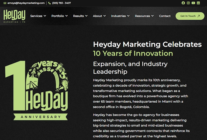 Heyday Marketing